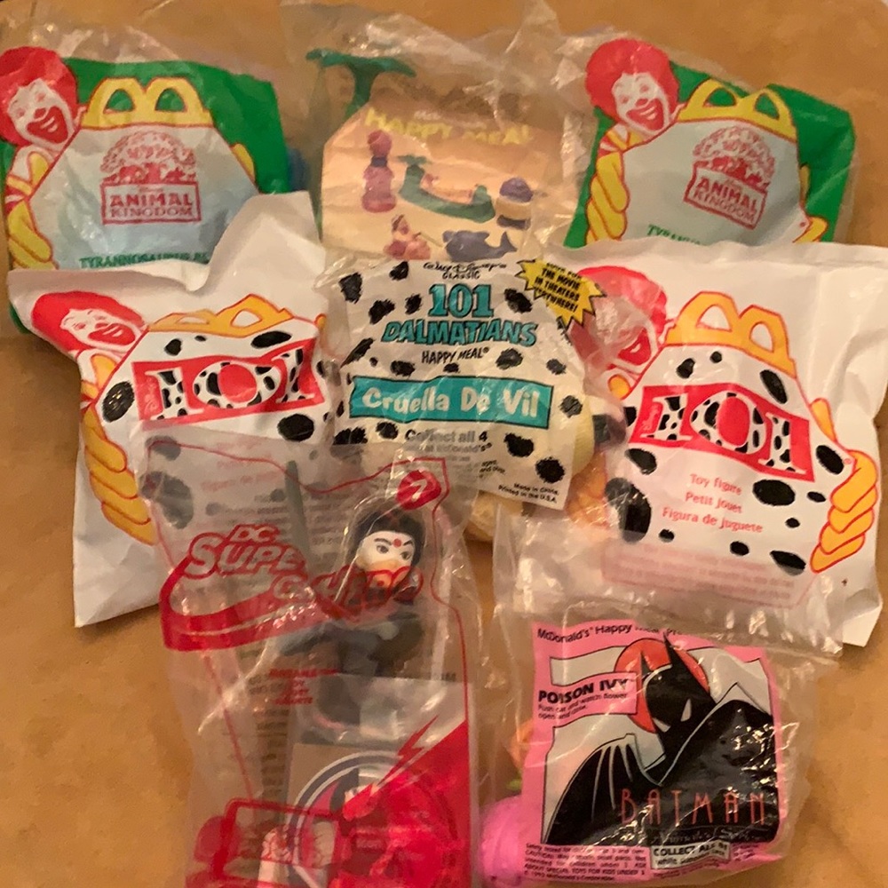 Vintage Happy Meal Toys
